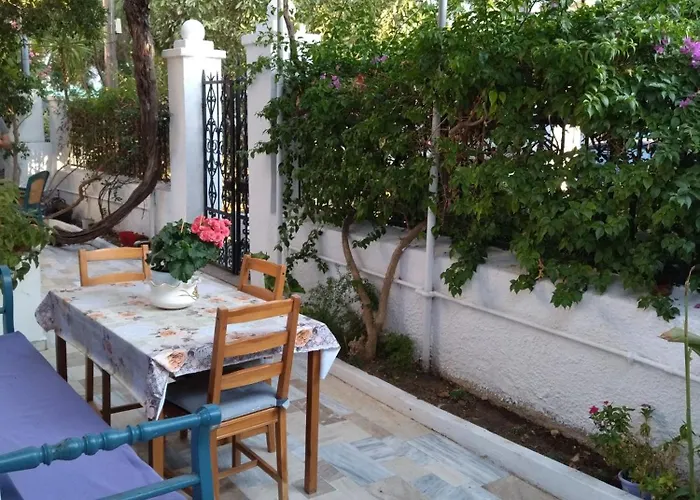 House With Garden In Of Rhodes Rhodes City