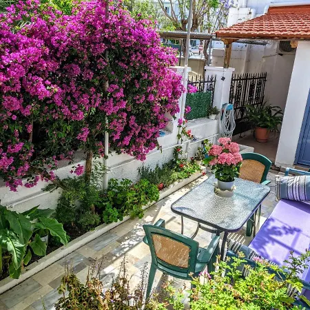 House With Garden In Of Rhodes