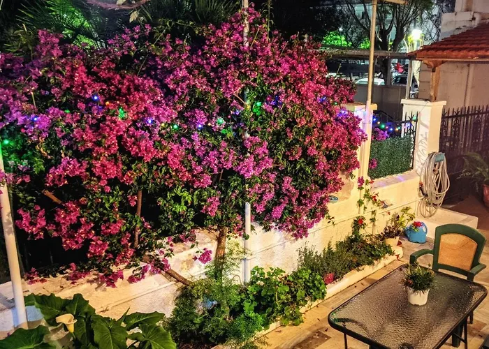 House With Garden In Of Rhodes