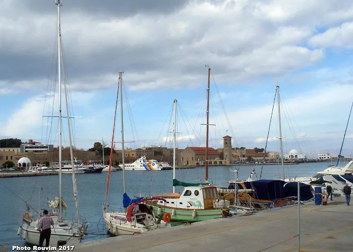 House With Garden In Of Rhodes Rhodes City